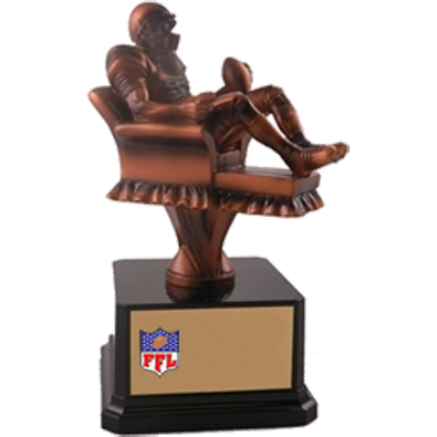 Fantasy football online trophy