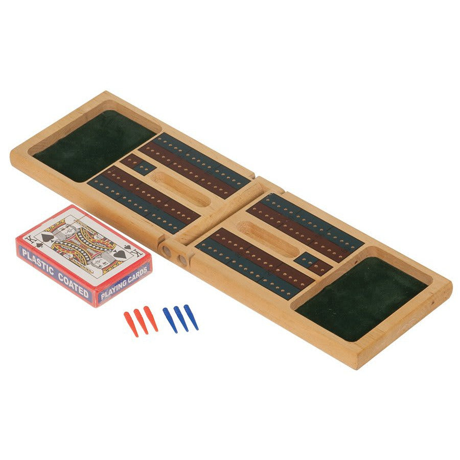 Wood Cribbage Game Gift Set