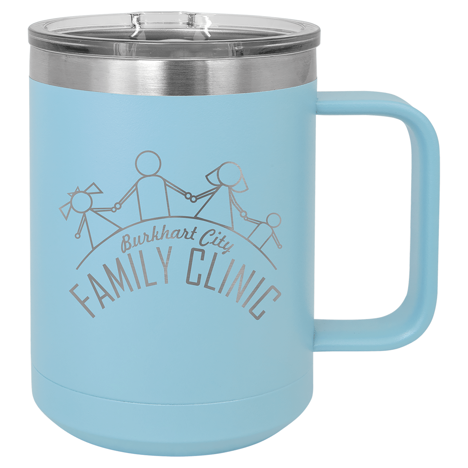 15 oz. Stainless Steel Vacuum Insulated Mug with Slider Lid (18 Different Colors)