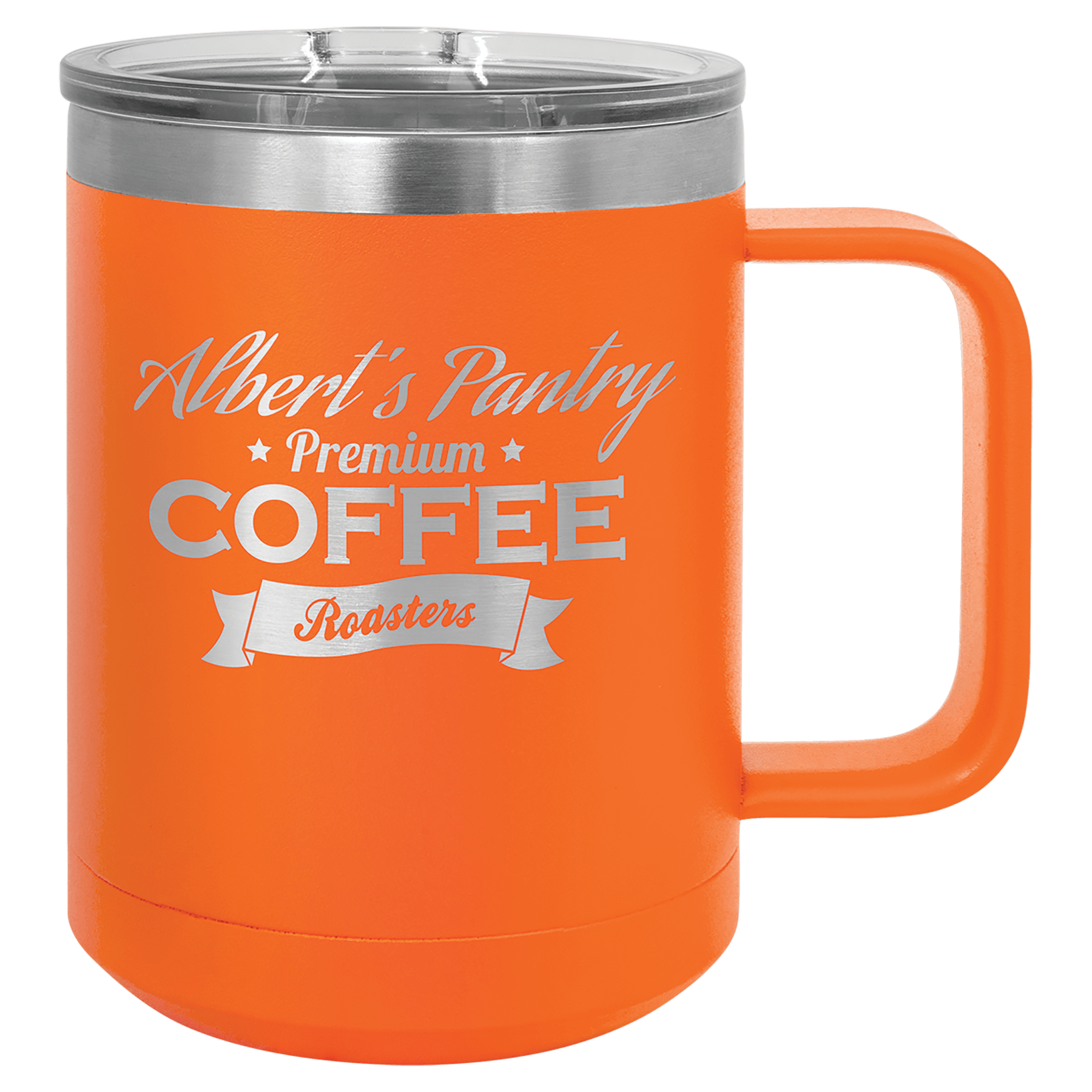 15 oz. Stainless Steel Vacuum Insulated Mug with Slider Lid