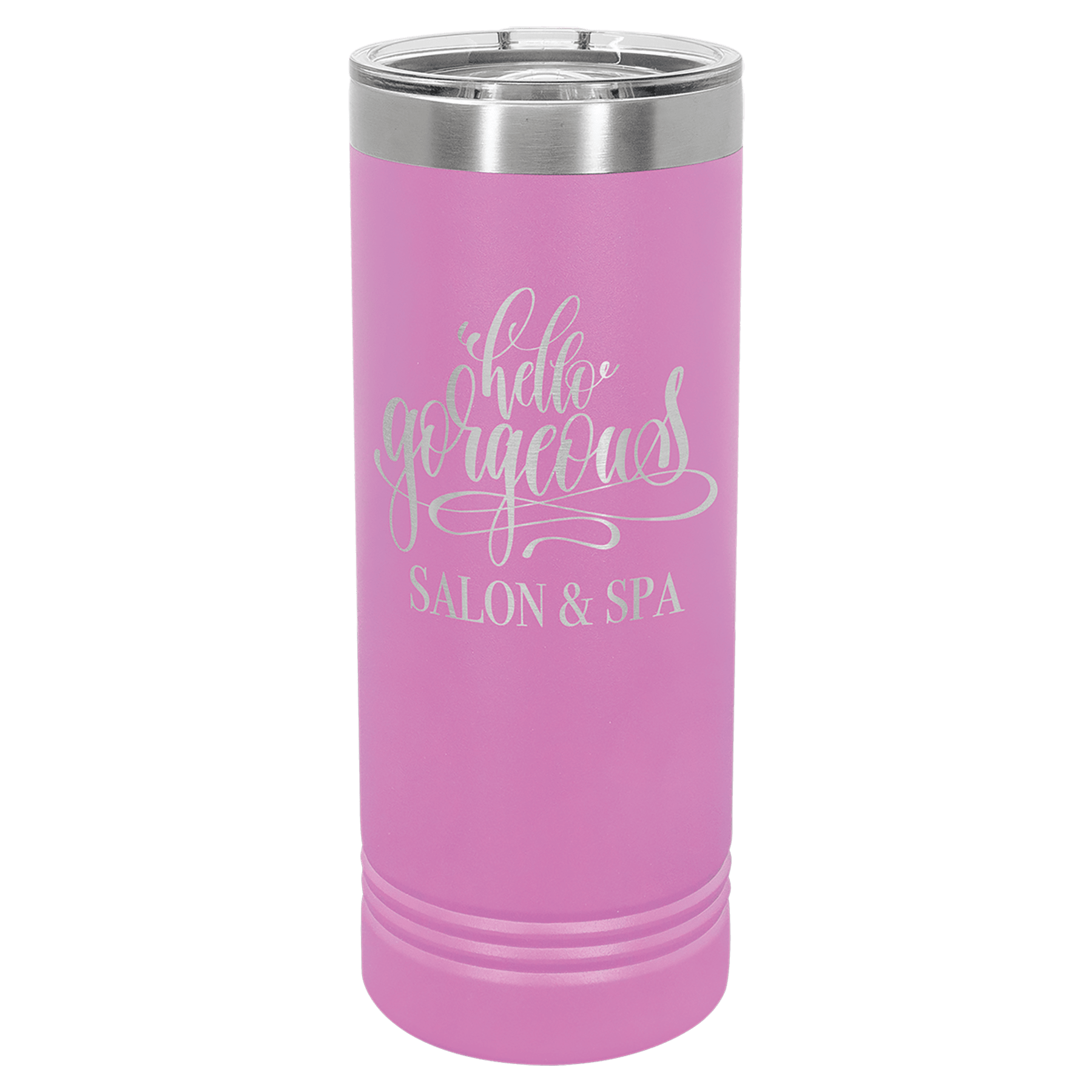 22 oz. Stainless Steel Skinny Tumbler with Slider Lid