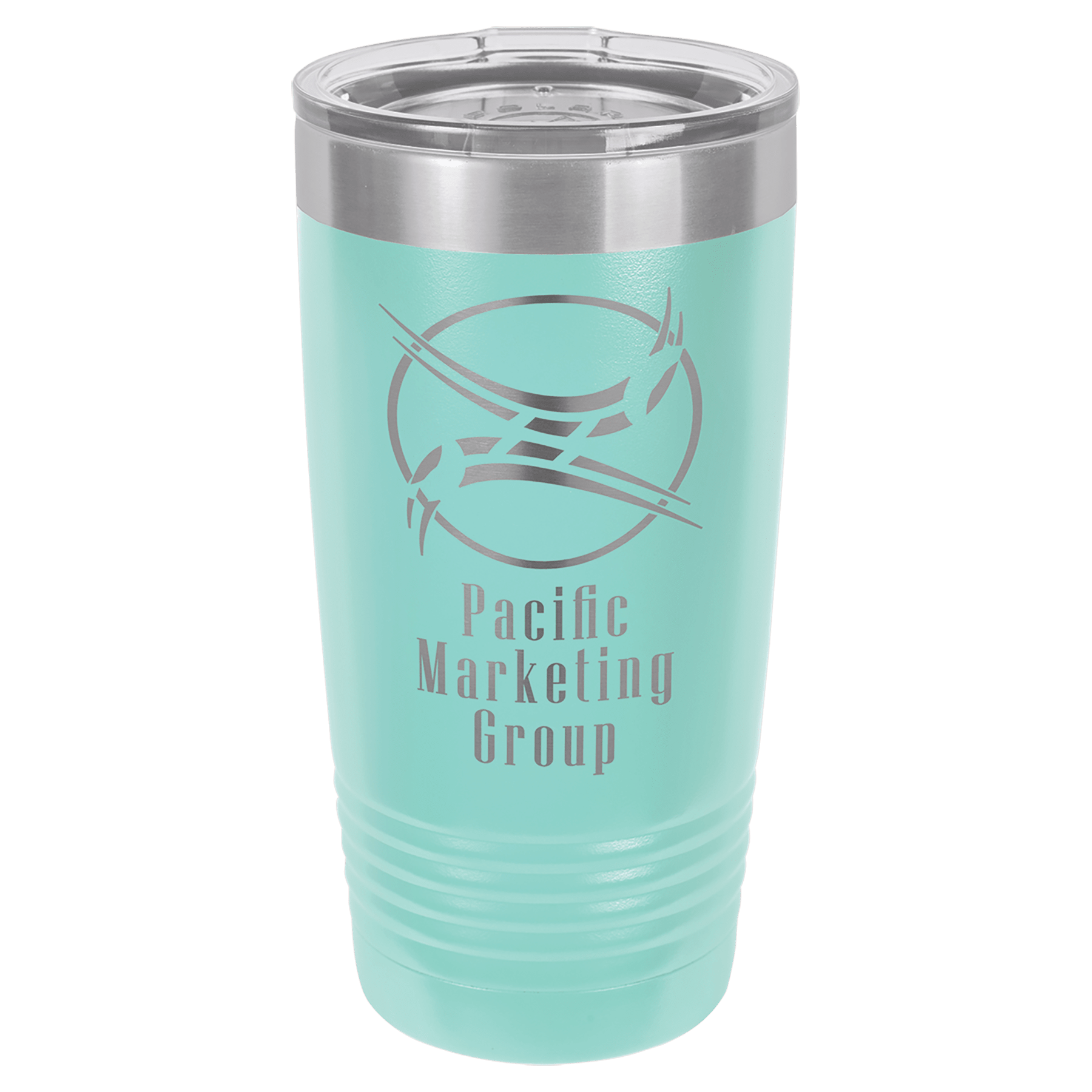 20 oz. Stainless Steel Vacuum Insulated Ringneck Tumbler with Clear Lid