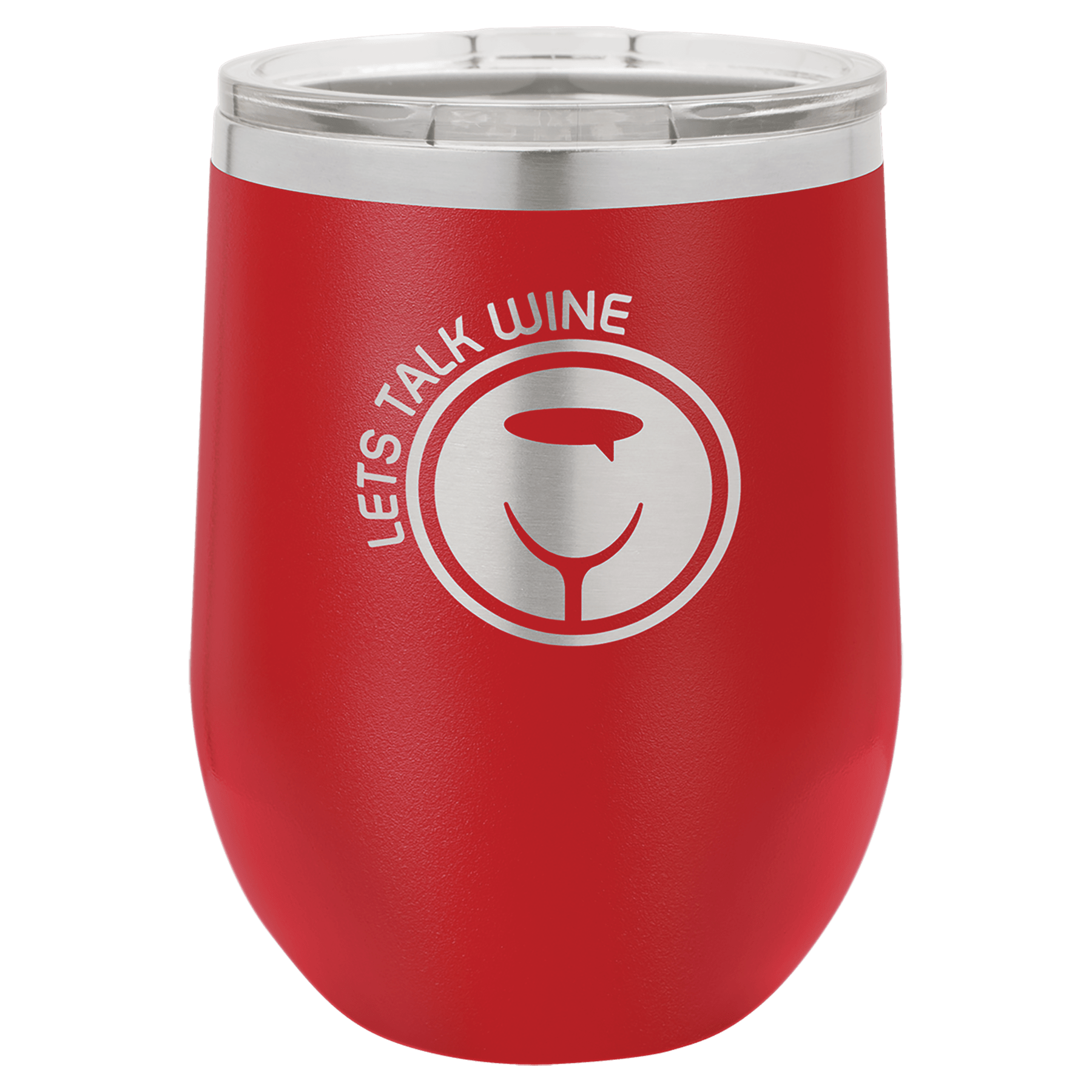 12 oz. Stainless Steel Vacuum Insulated Stemless Wine Tumbler with Lid (18 Different Colors)