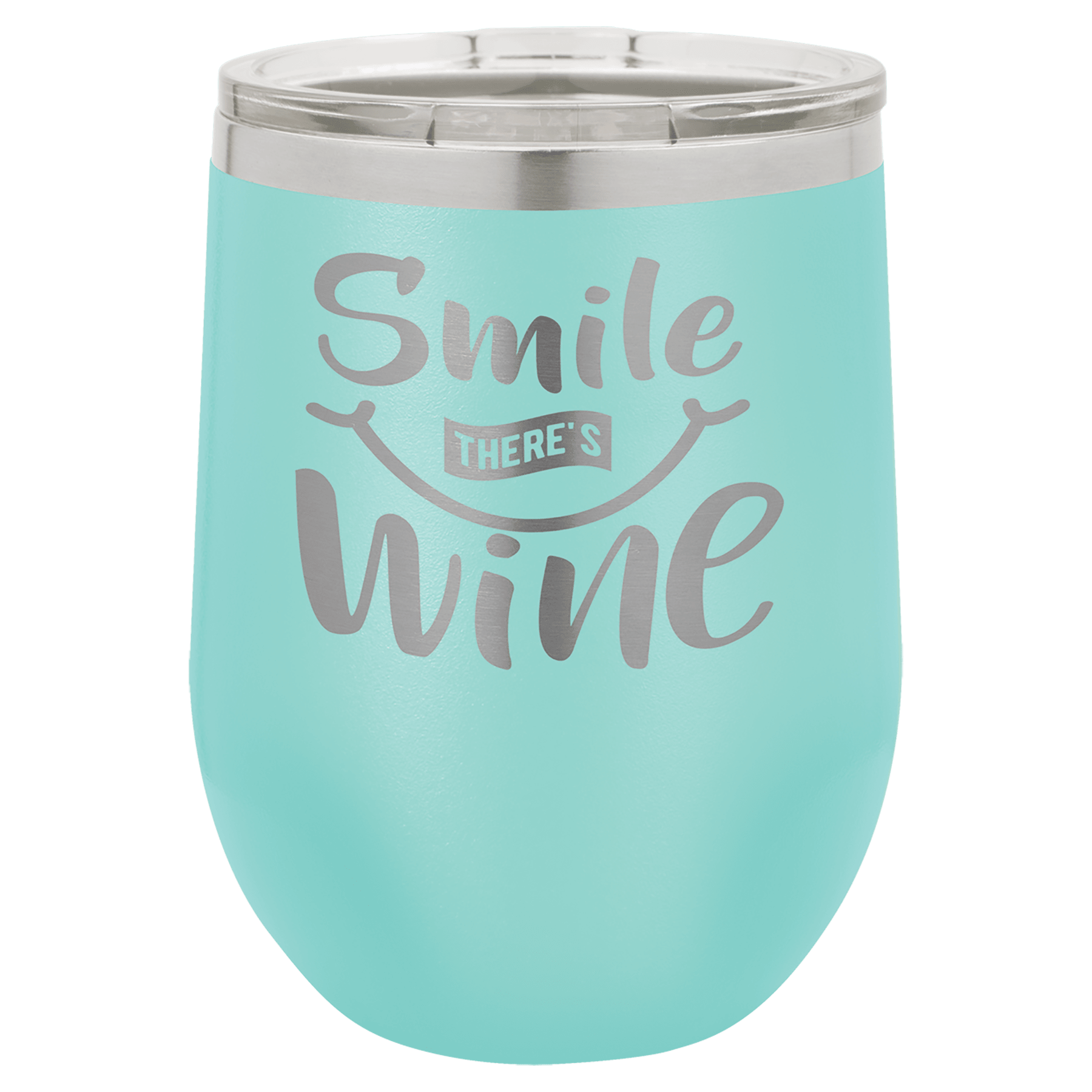 12 oz. Stainless Steel Vacuum Insulated Stemless Wine Tumbler with Lid (18 Different Colors)