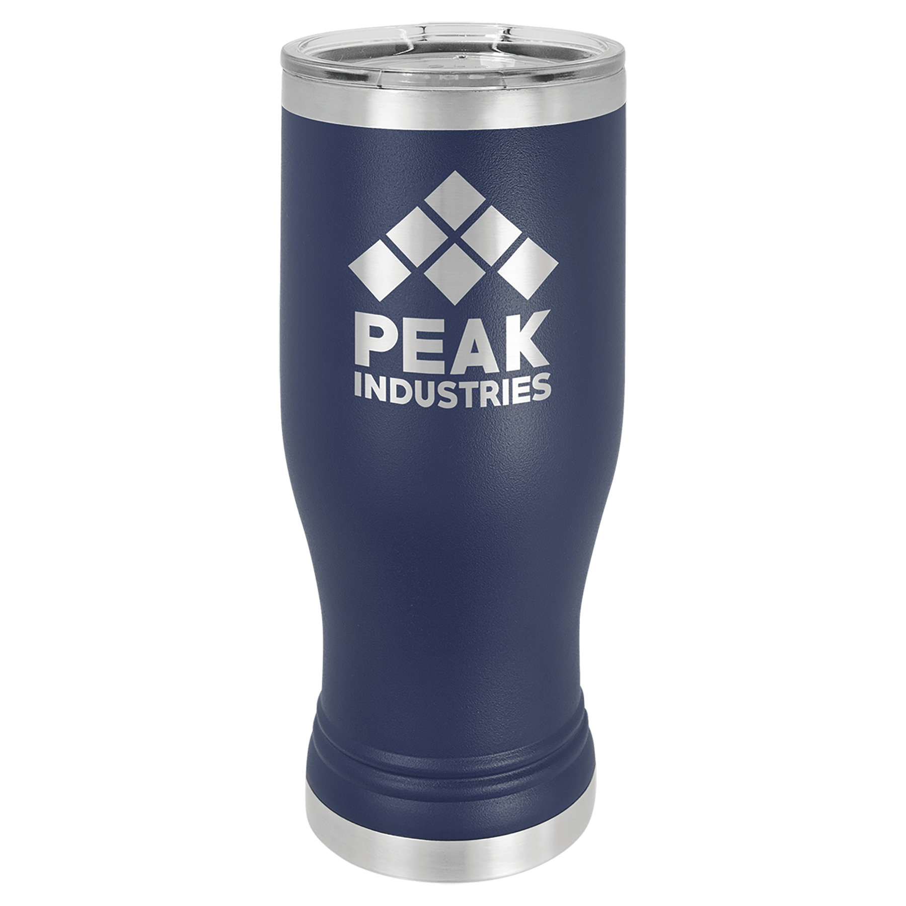 20 oz Stainless Steel Pilsner with Clear Lid (18 Different Colors)