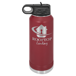 32 oz. Stainless Steel Water Bottle (18 Different Colors)