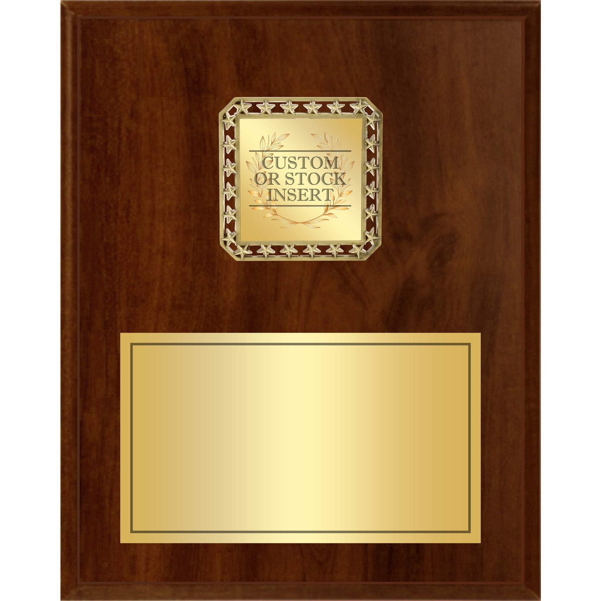 Square Star Medallion Plaque